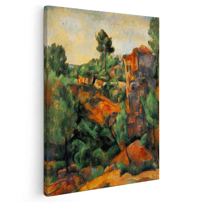 Bibemus Quarry (1898) by Paul Cezanne