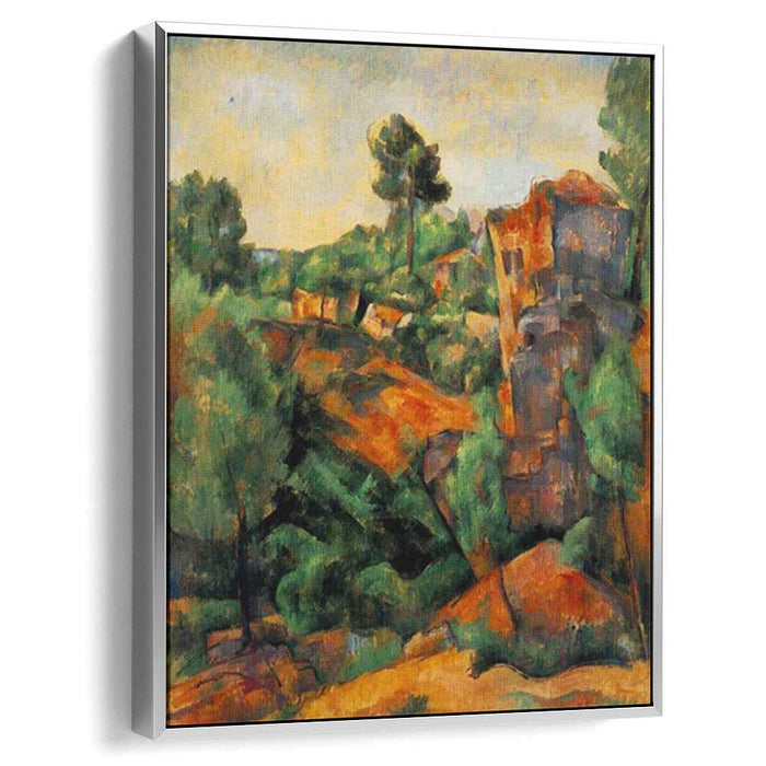 Bibemus Quarry (1898) by Paul Cezanne