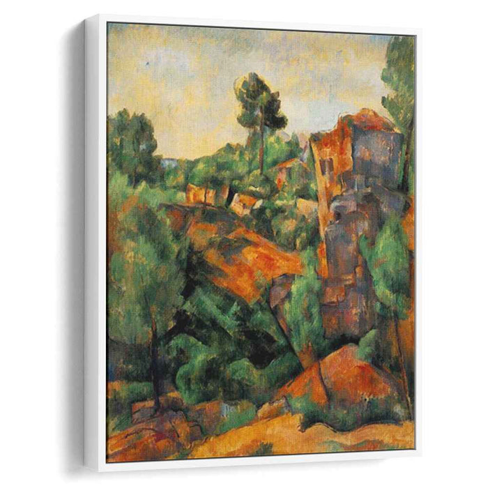 Bibemus Quarry (1898) by Paul Cezanne