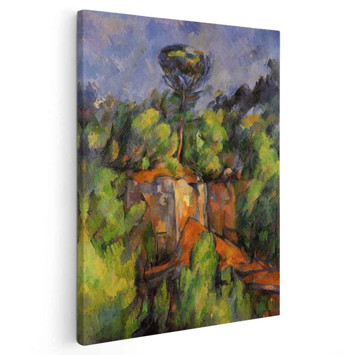 Bibemus Quarry (1900) by Paul Cezanne