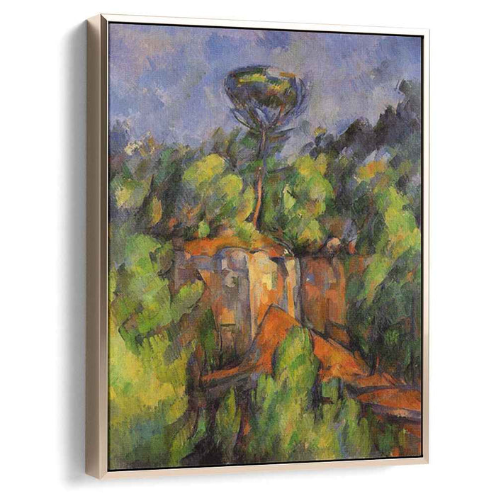 Bibemus Quarry (1900) by Paul Cezanne