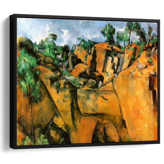 Bibemus Quarry (1900) by Paul Cezanne