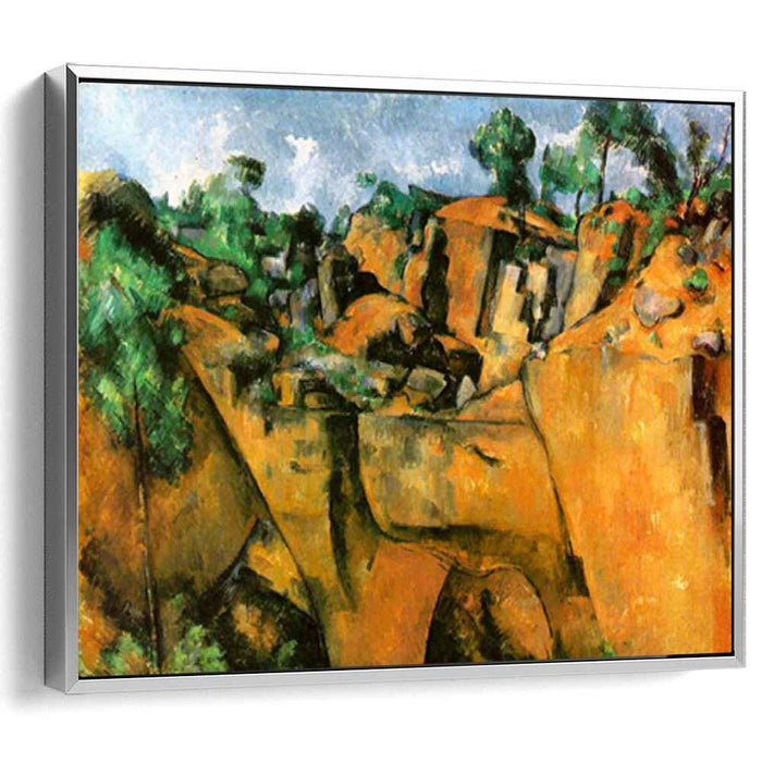 Bibemus Quarry (1900) by Paul Cezanne