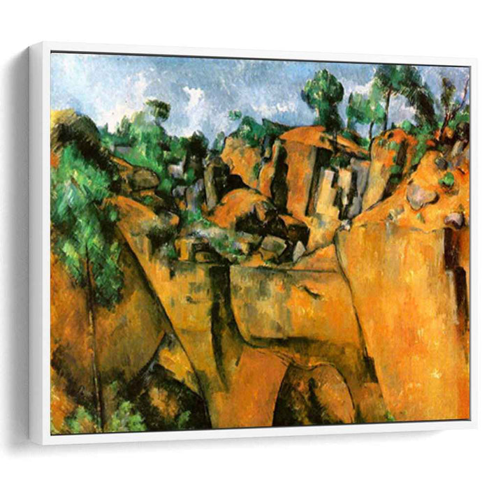 Bibemus Quarry (1900) by Paul Cezanne