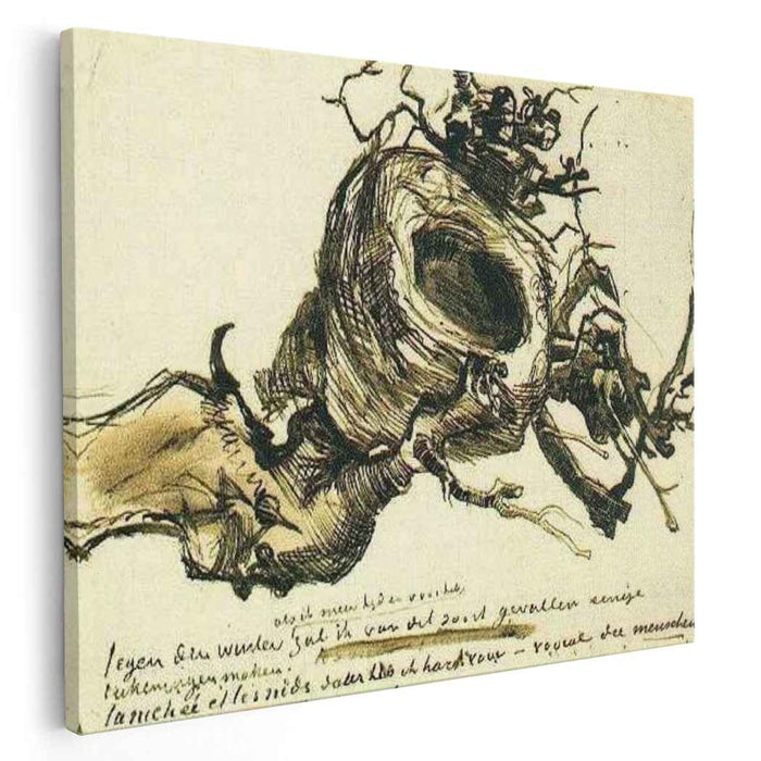 Bird's Nest (1885) by Vincent van Gogh