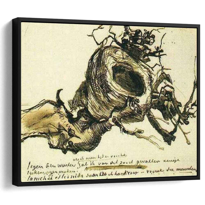 Bird's Nest (1885) by Vincent van Gogh