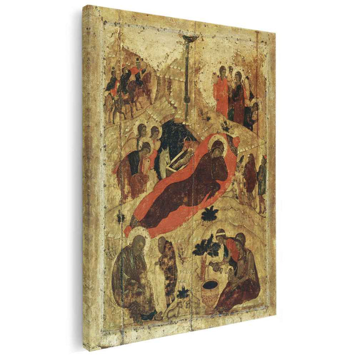 Birth of Christ (1405) by Andrei Rublev