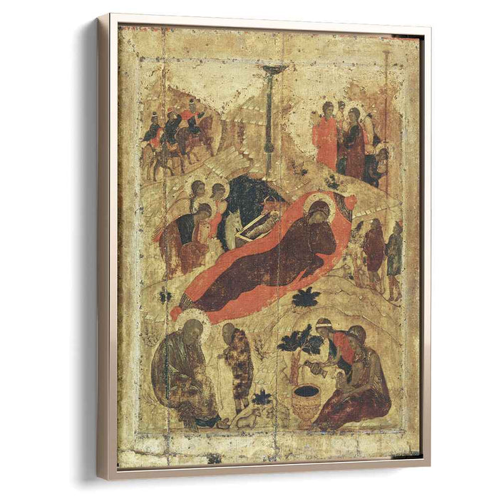Birth of Christ (1405) by Andrei Rublev