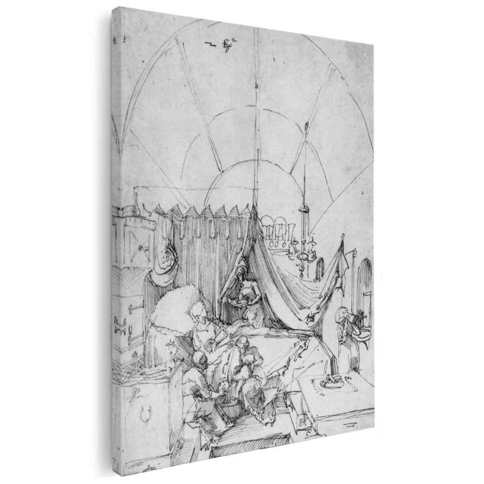 Birth of Mary (1504) by Albrecht Durer