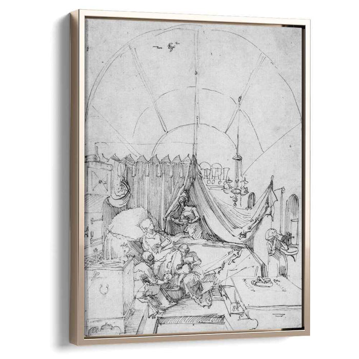 Birth of Mary (1504) by Albrecht Durer