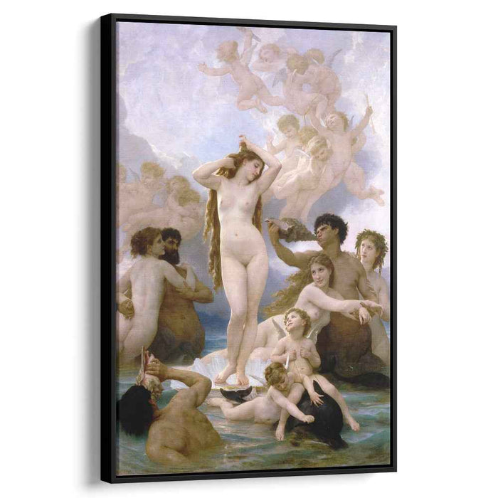 Birth Of Venus (1879) by William-Adolphe Bouguereau