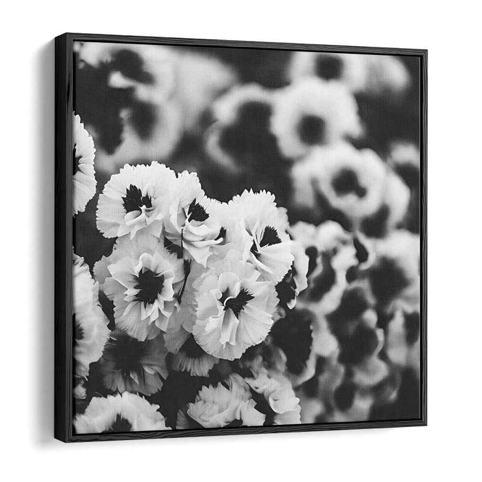 Ink Blooms Captured Serenity: Black and White Floral Fine Art Photography