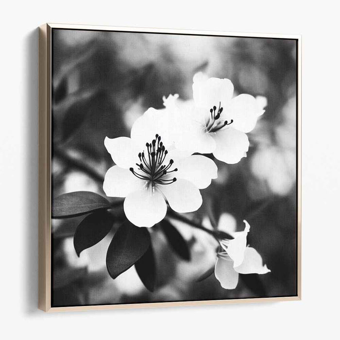 Black and White Rhododendron #003