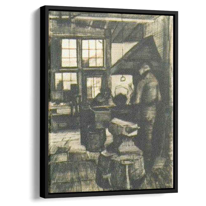 Blacksmith Shop (1882) by Vincent van Gogh