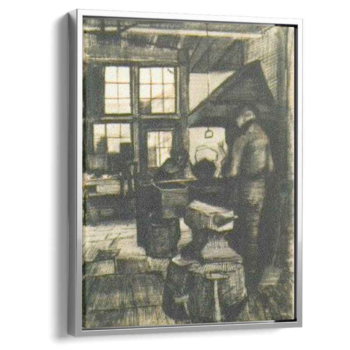 Blacksmith Shop (1882) by Vincent van Gogh