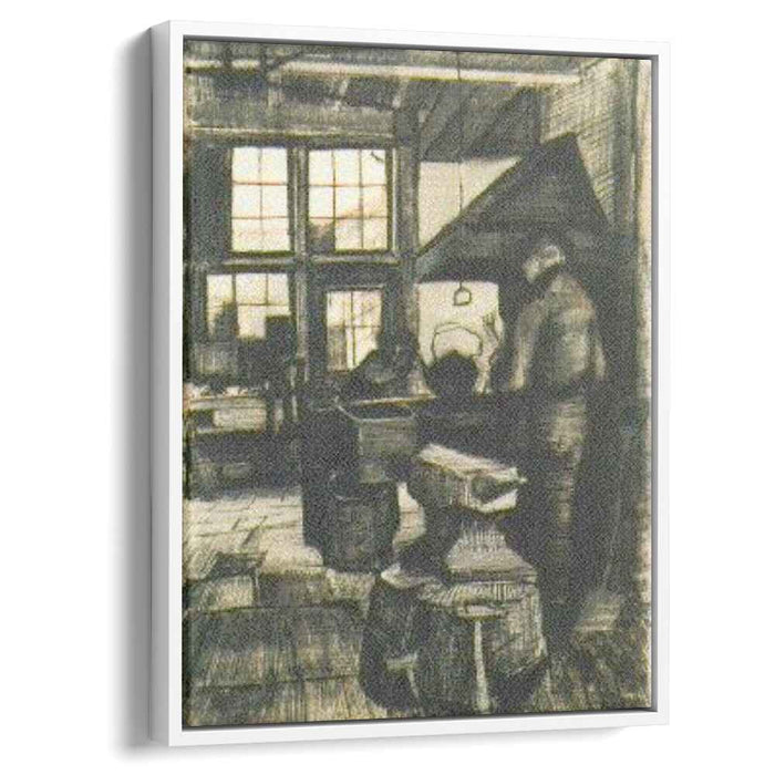 Blacksmith Shop (1882) by Vincent van Gogh