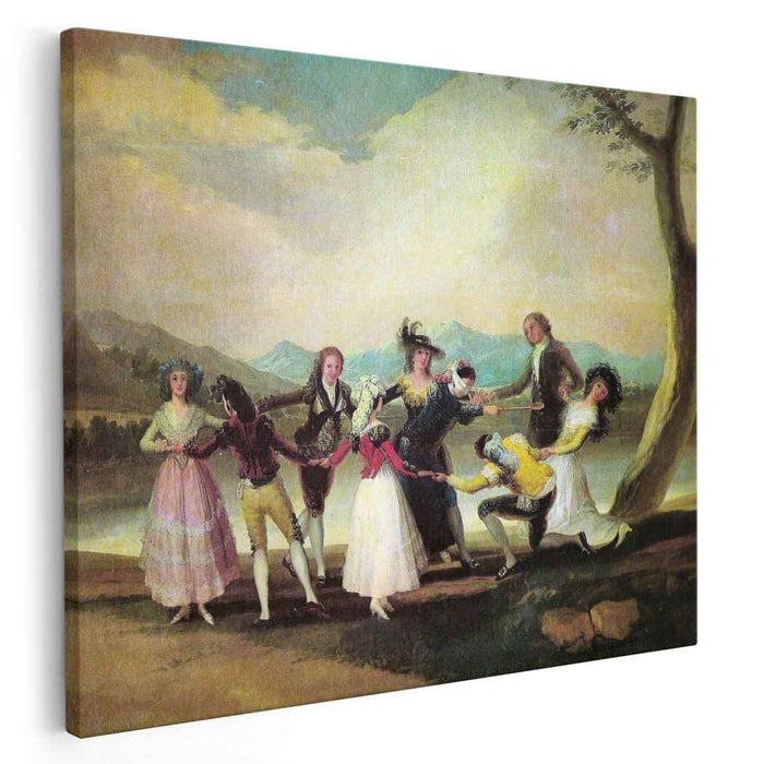 Blind Man's Buff (1789) by Francisco Goya