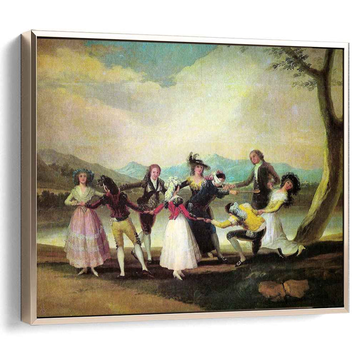 Blind Man's Buff (1789) by Francisco Goya