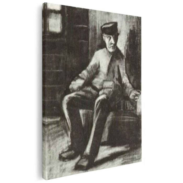 Blind Man Sitting in Interior (1883) by Vincent van Gogh