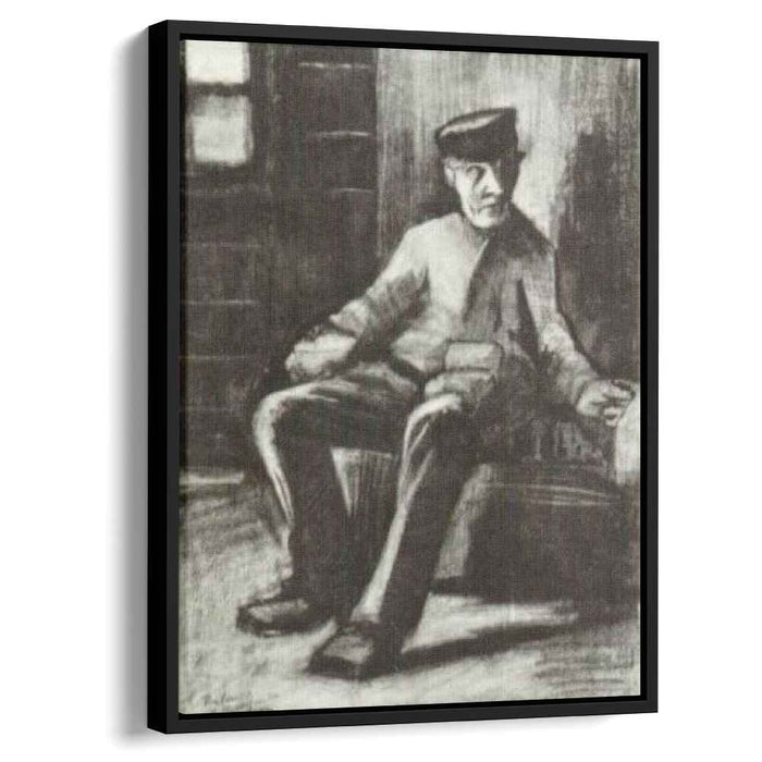 Blind Man Sitting in Interior (1883) by Vincent van Gogh