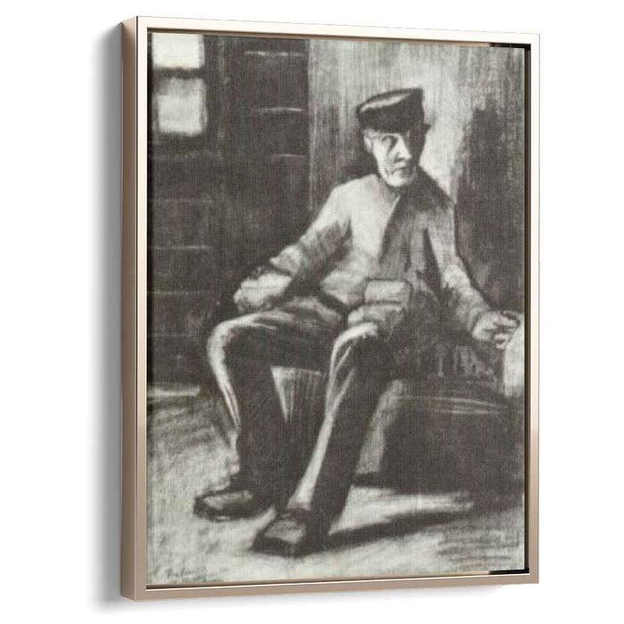 Blind Man Sitting in Interior (1883) by Vincent van Gogh