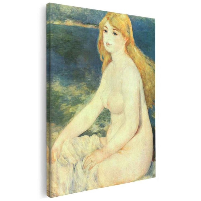 Blond Bather (1881) by Pierre-Auguste Renoir