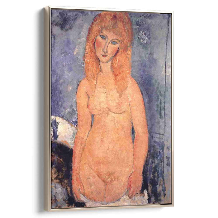 Blonde nude (1917) by Amedeo Modigliani