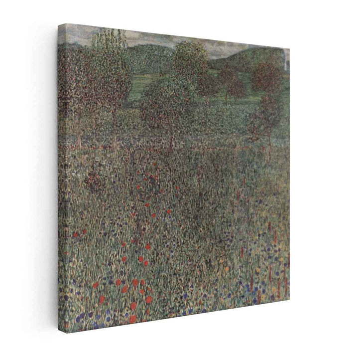Blooming field (1909) by Gustav Klimt