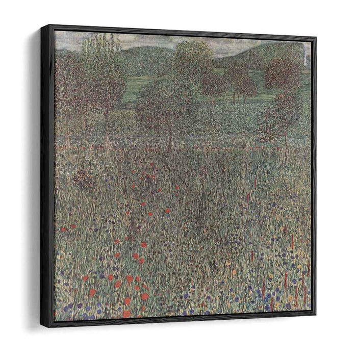 Blooming field (1909) by Gustav Klimt