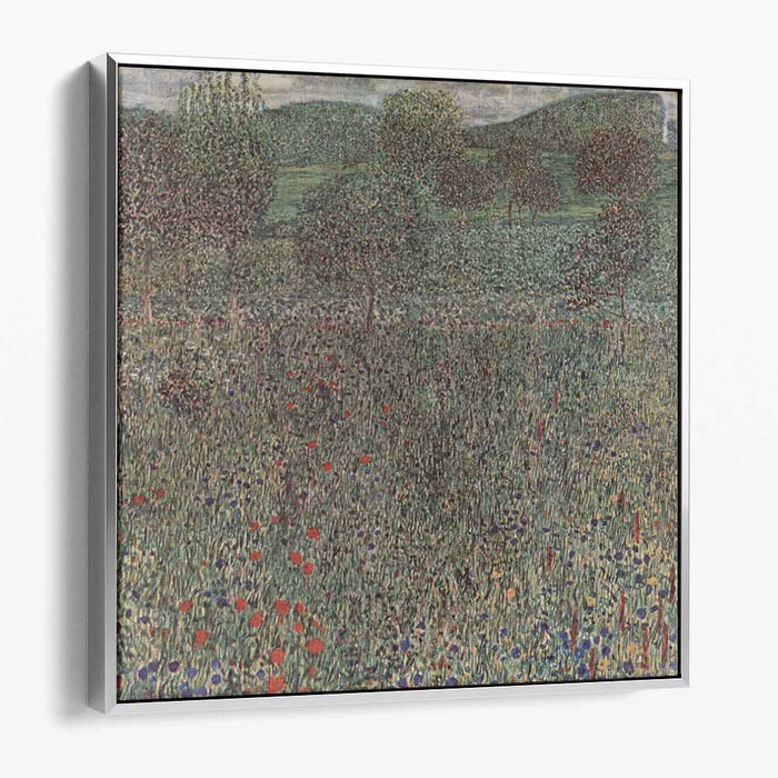 Blooming field (1909) by Gustav Klimt