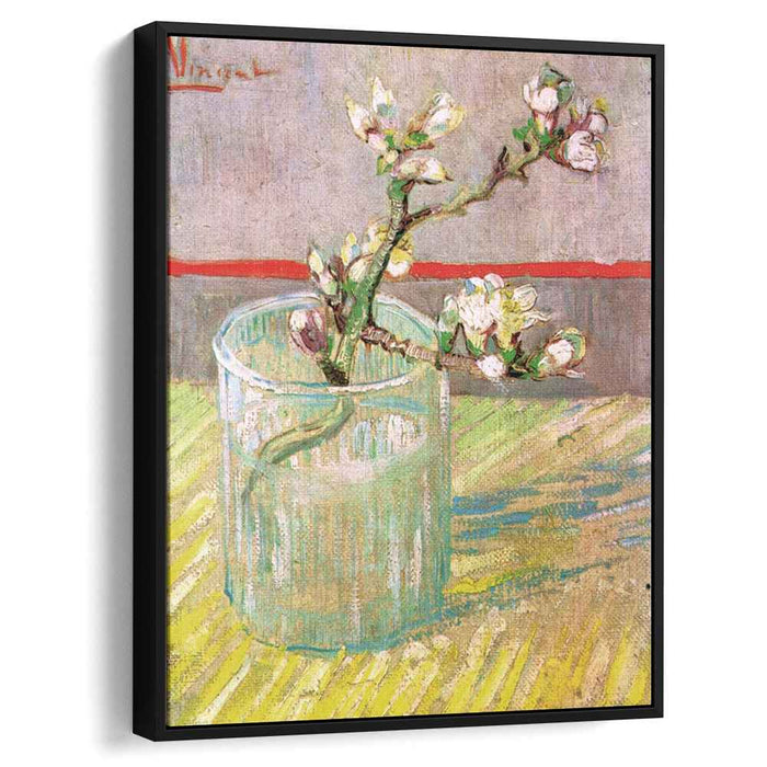 Blossoming Almond Branch in a Glass (1888) by Vincent van Gogh