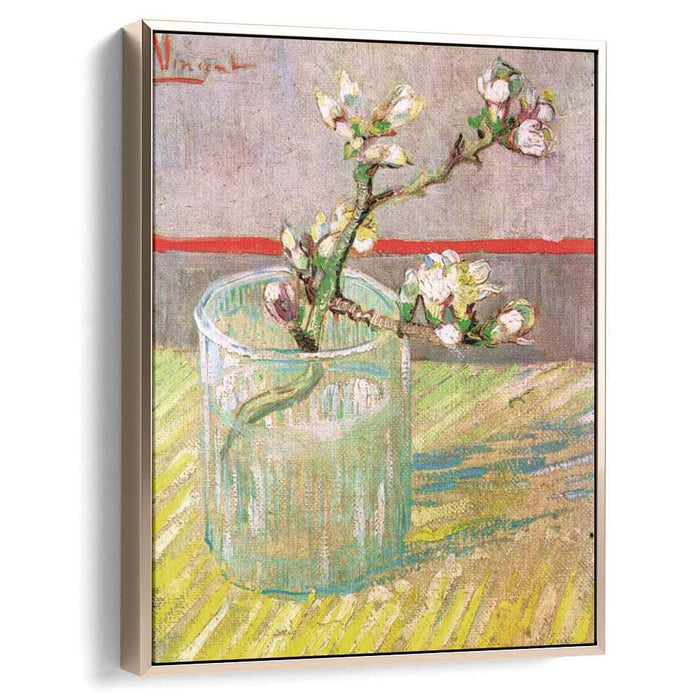 Blossoming Almond Branch in a Glass (1888) by Vincent van Gogh