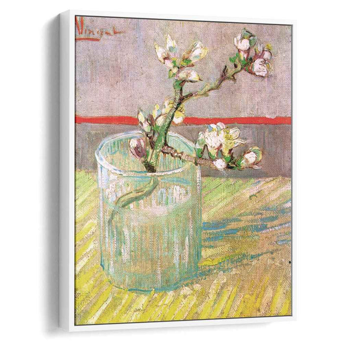 Blossoming Almond Branch in a Glass (1888) by Vincent van Gogh