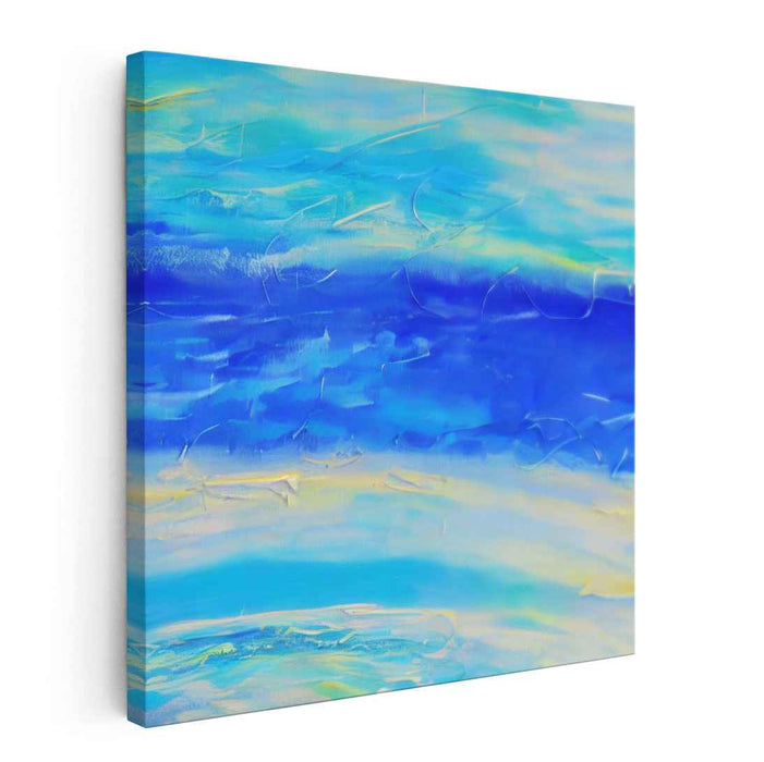 Blue Abstract Beach #002