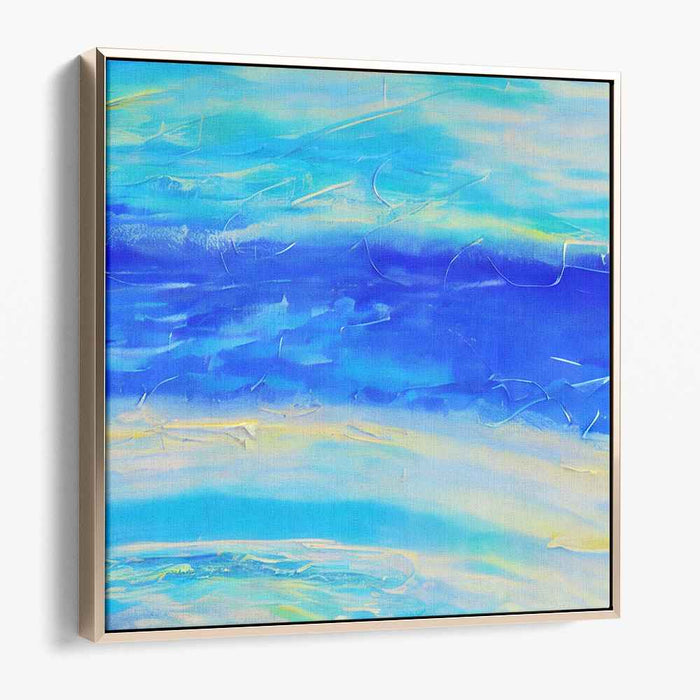 Blue Abstract Beach #002