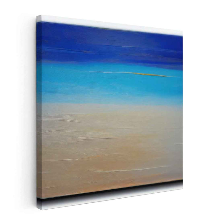 Blue Abstract Beach #004