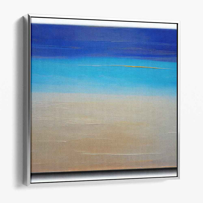 Blue Abstract Beach #004