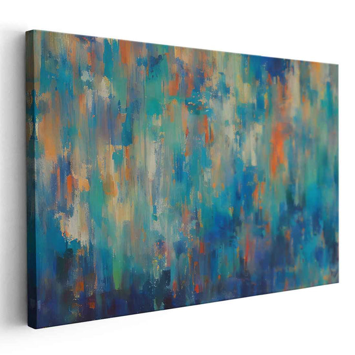 Blue Abstract Beach #102