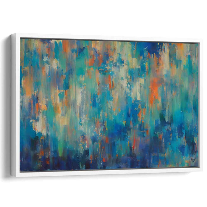 Blue Abstract Beach #102