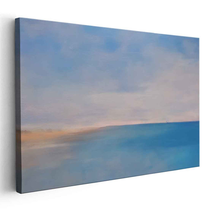 Blue Abstract Beach #115