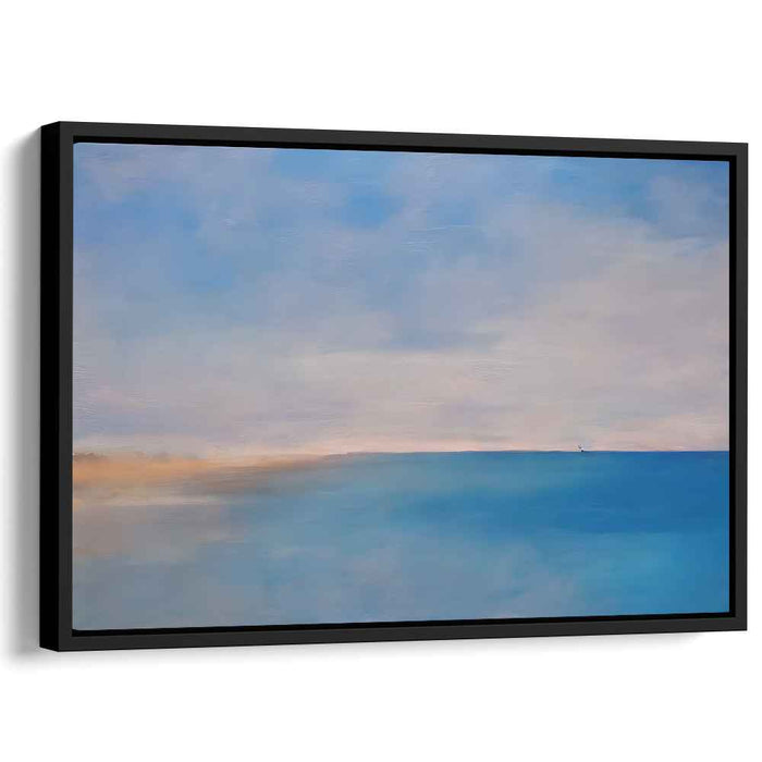 Blue Abstract Beach #115