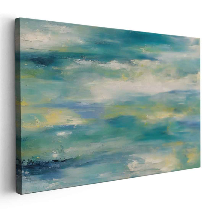 Blue Abstract Beach #120