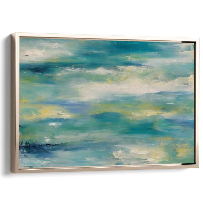 Blue Abstract Beach #120