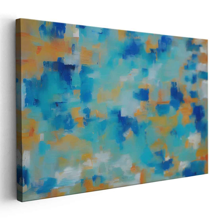 Blue Abstract Beach #128