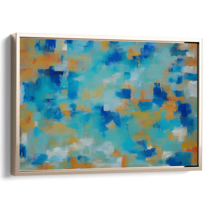 Blue Abstract Beach #128