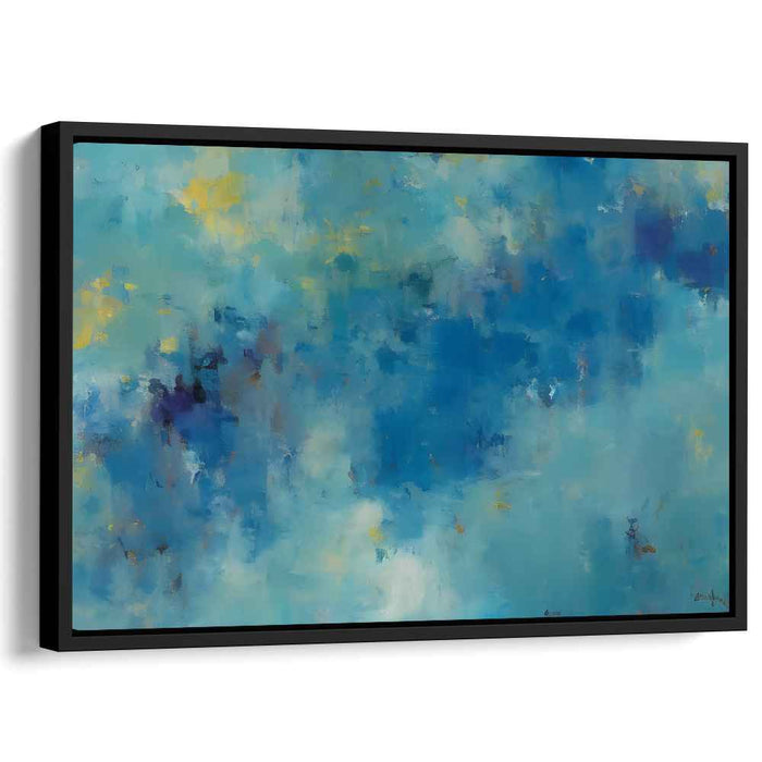 Blue Abstract Beach #132