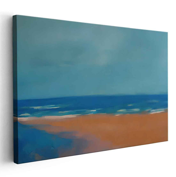 Calm Waters Drift: Serene Seascape Canvas Art Print
