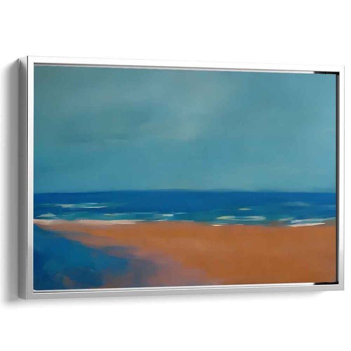 Calm Waters Drift: Serene Seascape Canvas Art Print