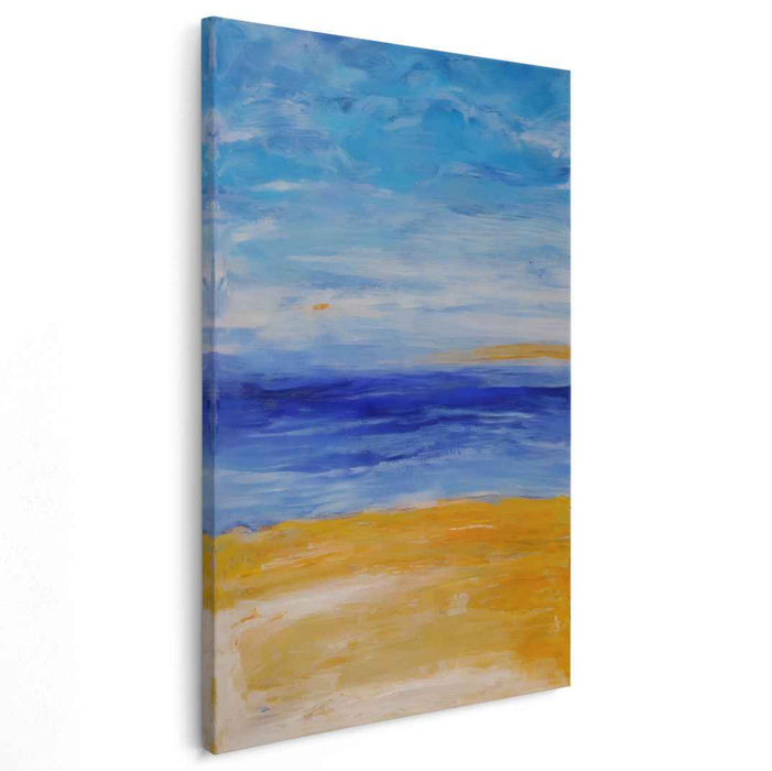 Blue Abstract Beach #204