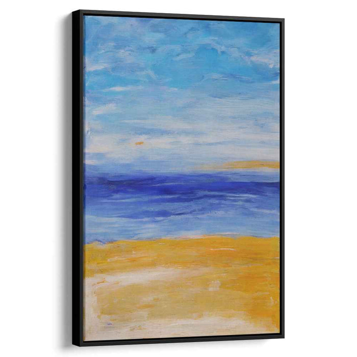 Blue Abstract Beach #204